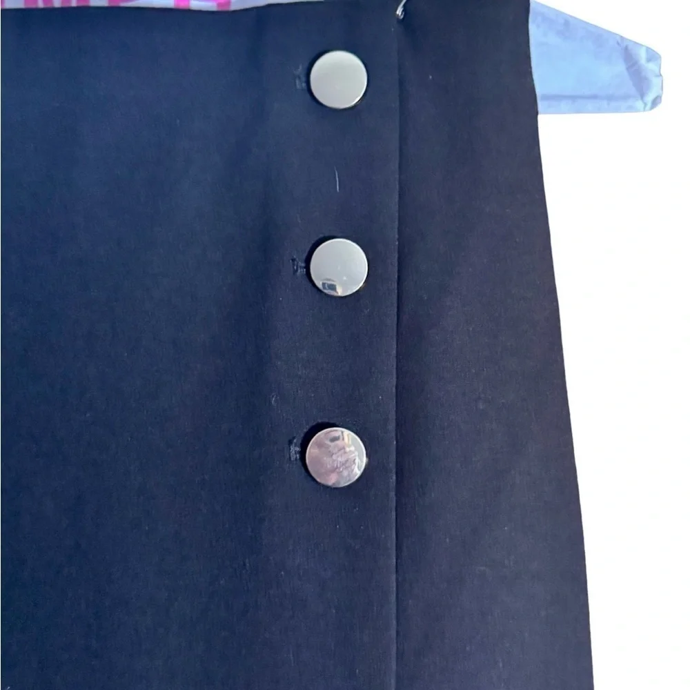 Anne Klein Black Midi Pencil Skirt for Work